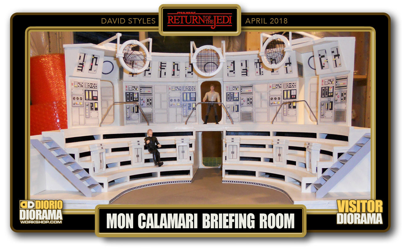 VISITORS DIORAMA • STYLES • MON CALAMARI BRIEFING ROOM