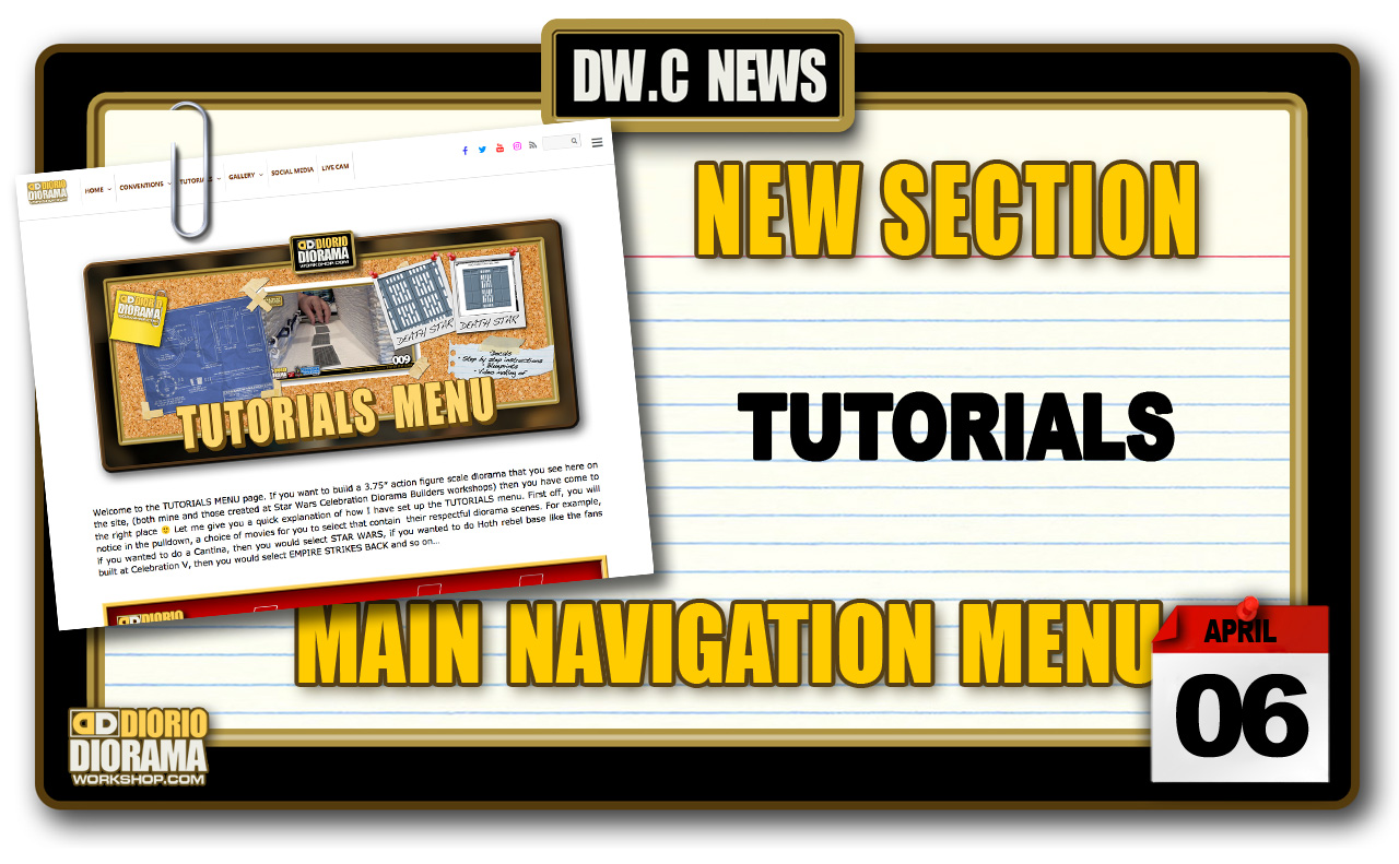NEW SECTION : TUTORIALS