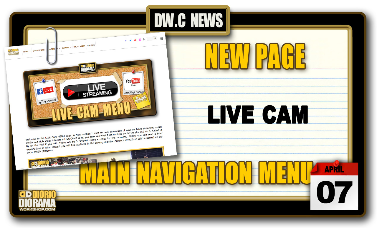 NEW SECTION : LIVE CAM