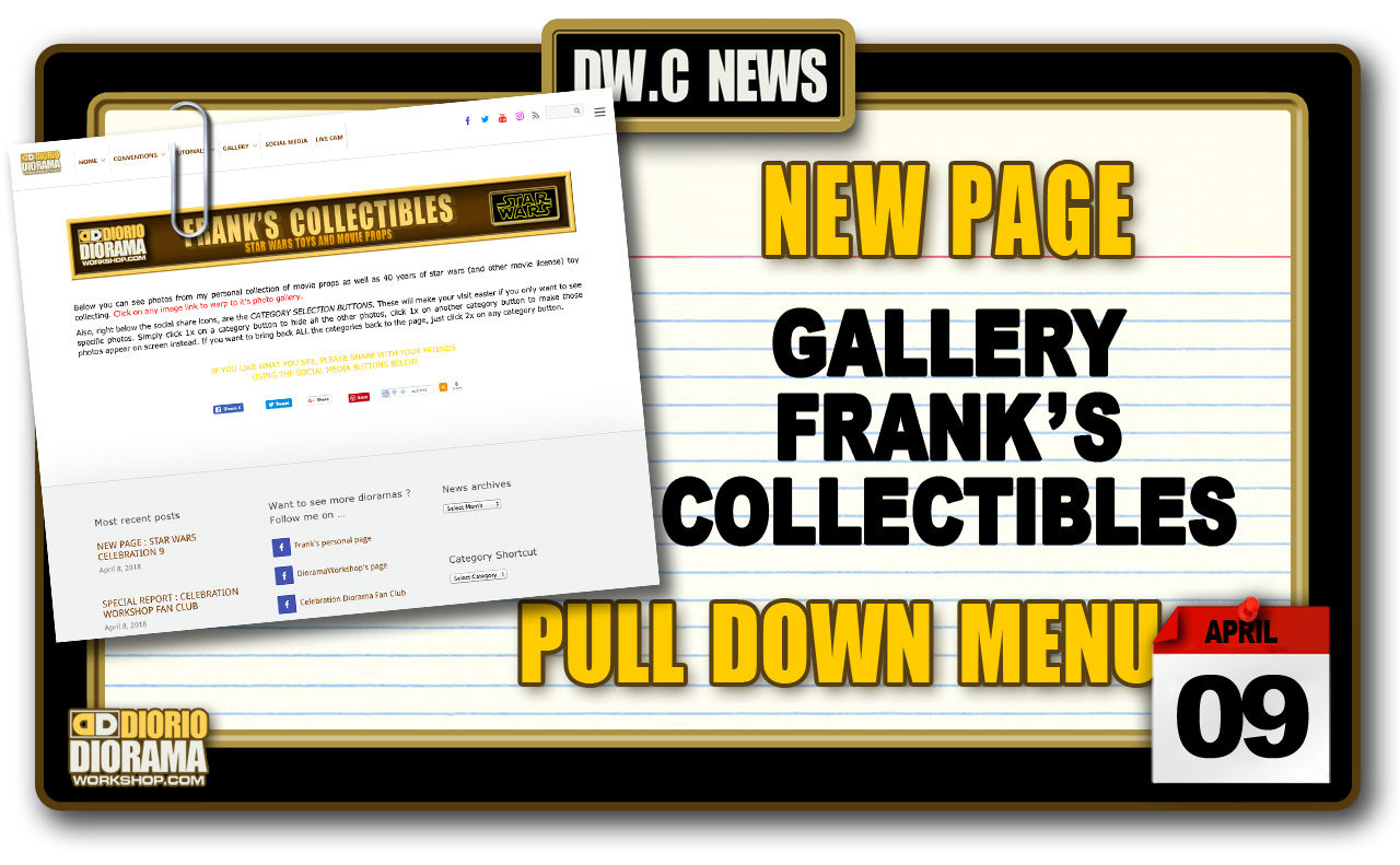 NEW PAGE : GALLERY DIORIO COLLECTIBLES