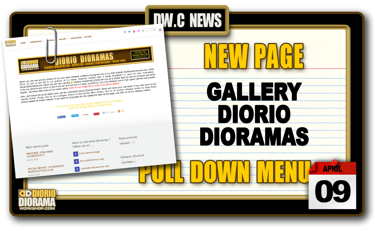 NEW PAGE : GALLERY DIORIO DIORAMAS