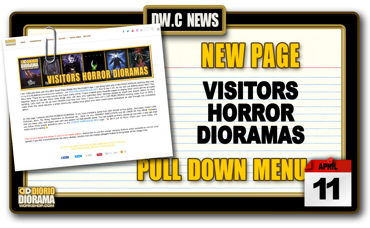 NEW PAGE : GALLERY VISITORS HORROR DIORAMAS