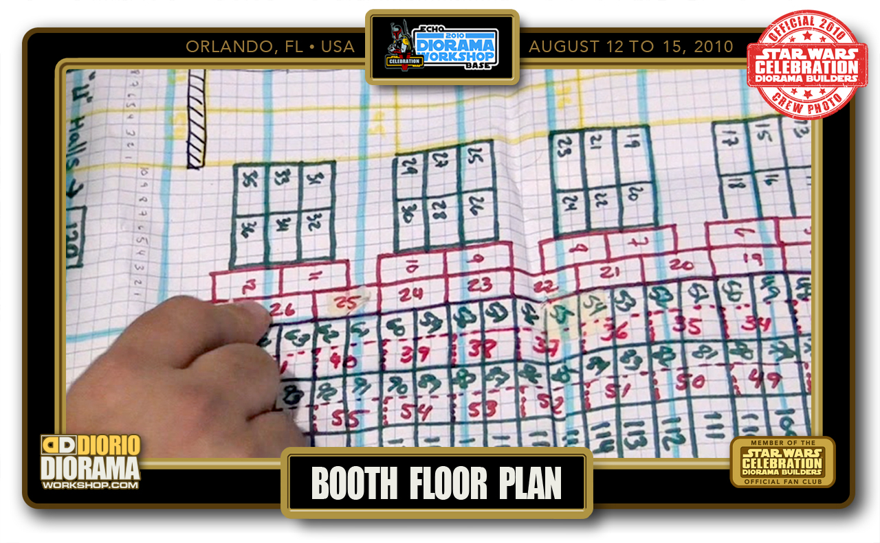 CONVENTIONS • C5 PRE PRODUCTION • BOOTH FLOOR PLAN