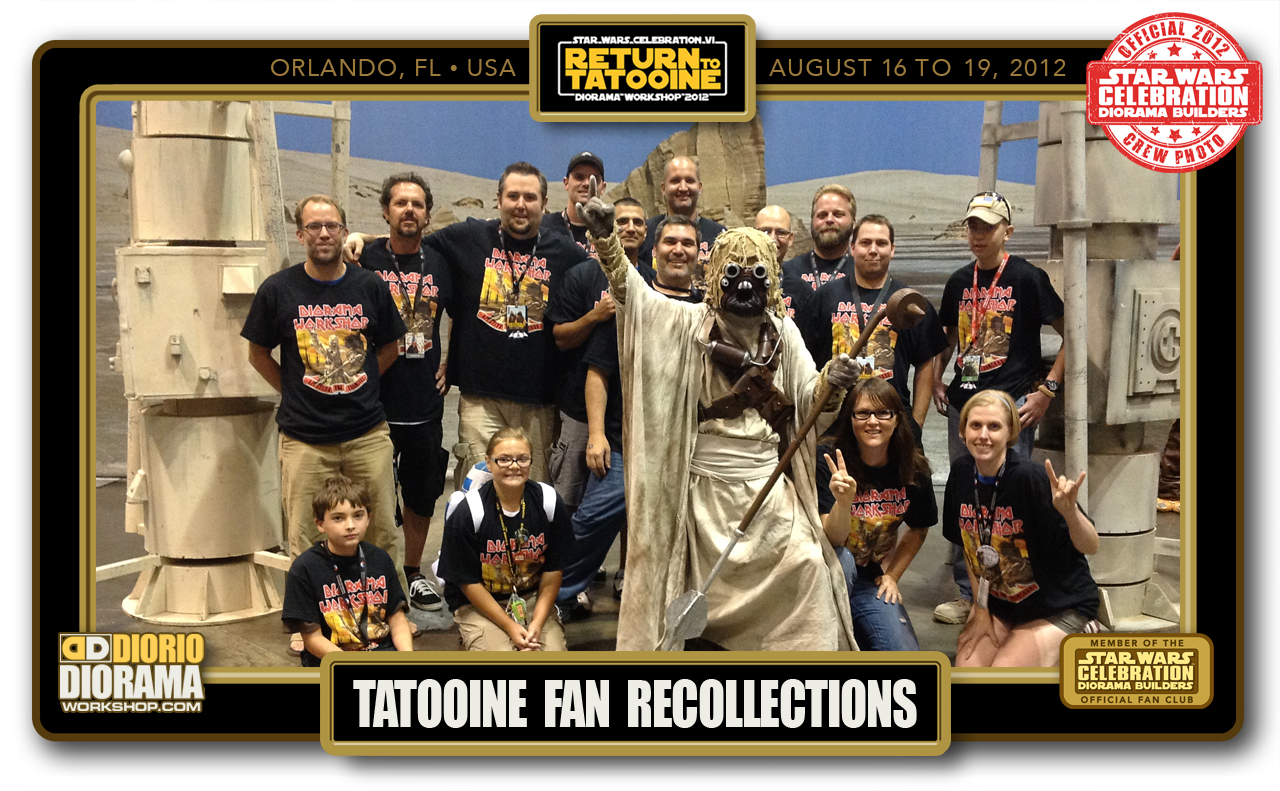 CONVENTIONS • C6 POST PRODUCTION • RETURN TO TATOOINE FAN RECOLLECTIONS
