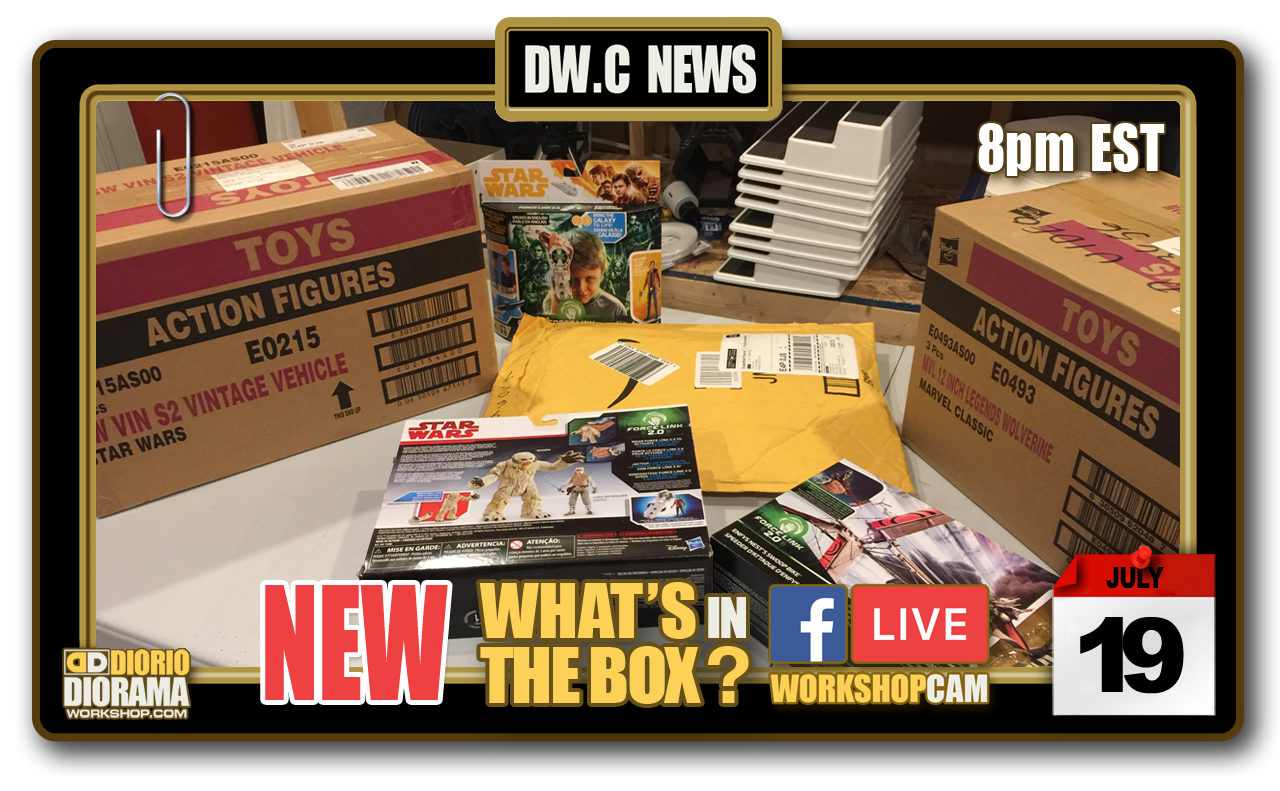 DW.C NEWS : NEW WHAT’S IN THE BOX LIVE STREAM