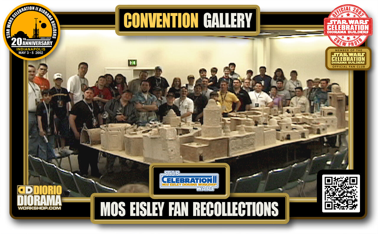 CONVENTIONS • C2 POST PRODUCTION • MOS EISLEY FAN RECOLLECTIONS