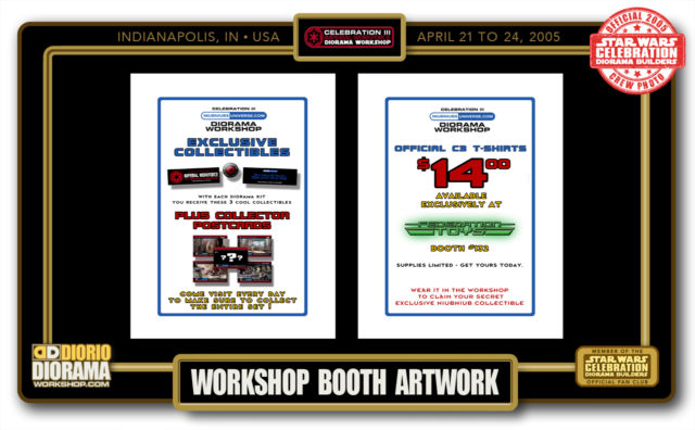 CONVENTIONS • C3 PRODUCTION • WORKSHOP BOOTH ARTWORK