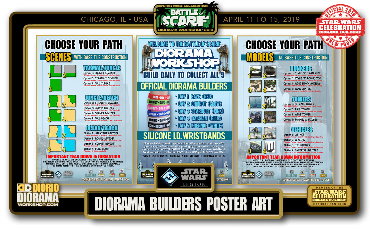 CONVENTIONS • C9 PRODUCTION • DIORAMA BUILDERS BOOTH POSTER ART
