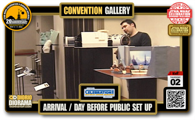 CONVENTIONS • STAR WARS CELEBRATION 2 • PRE PRODUCTION • DAY BEFORE PUBLIC UP DAY