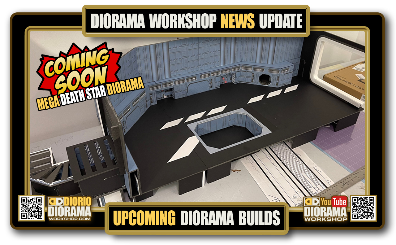DWC NEWS : WHAT’S NEXT • STAR WARS MEGA DEATH STAR DIORAMA • MAQUETTE PREVIEW