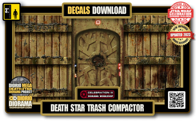 TUTORIALS • DECALS • DEATH STAR • TRASH COMPACTOR