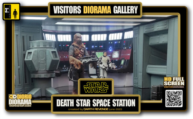 VISITORS HD FULLSCREEN DIORAMA • DARTH REVENGE • STAR WARS • DEATH STAR