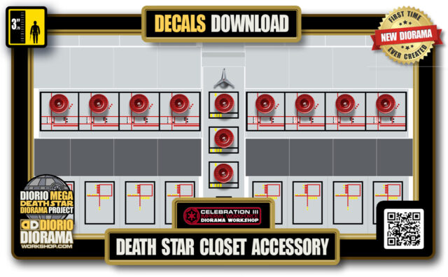 TUTORIALS • DECALS • DEATH STAR • BASIC CLOSET ACCESSORY